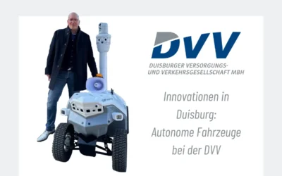 Innovation im Herzen von Duisburg: Autonome Fahrzeuge bei der DVV in Duisburg