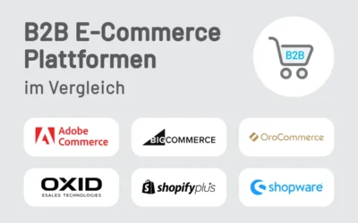 B2B E-Commerce Plattformen – der Vergleich