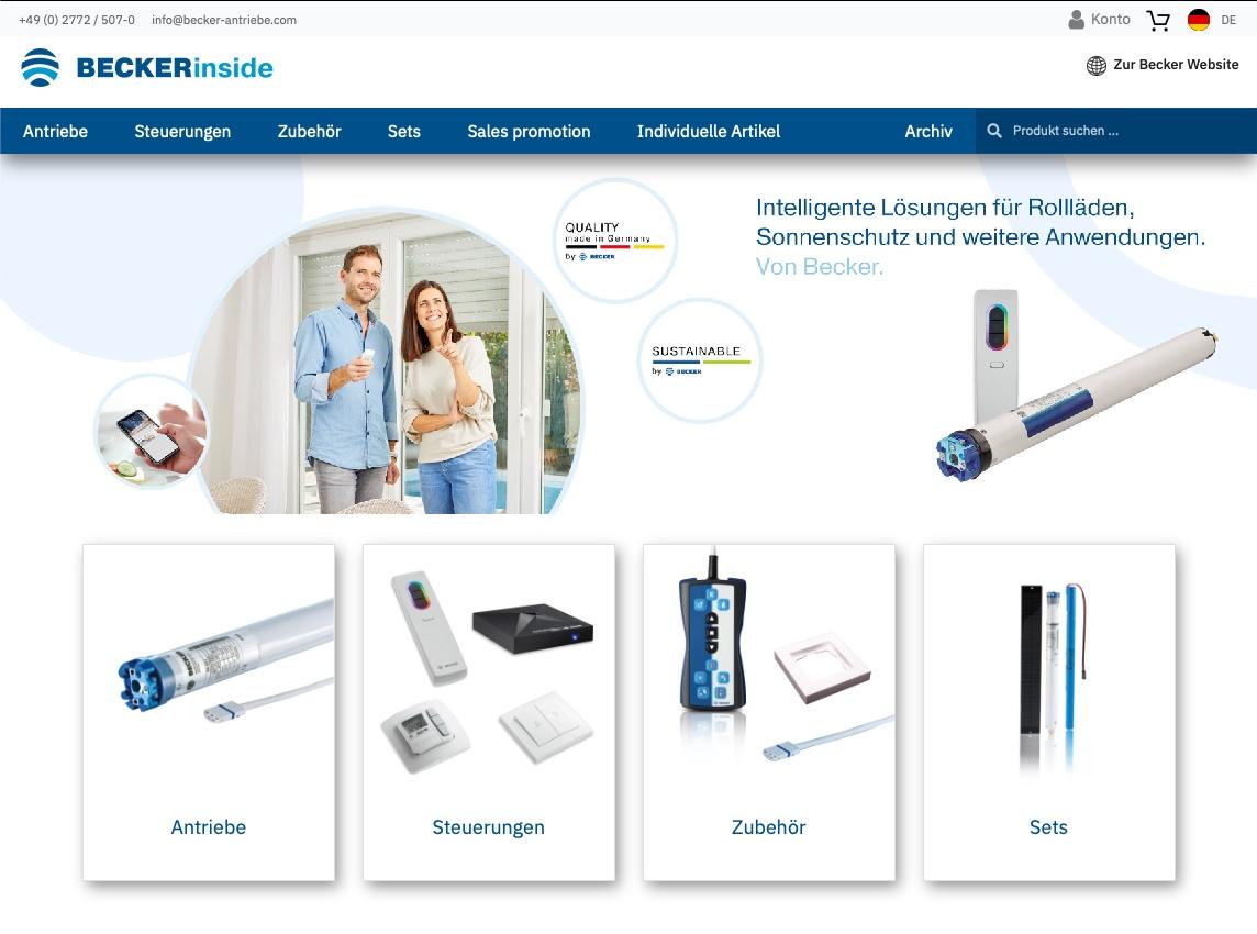 Becker Antriebe - Kundenserviceportal Becker Antriebe - Kundenserviceportal