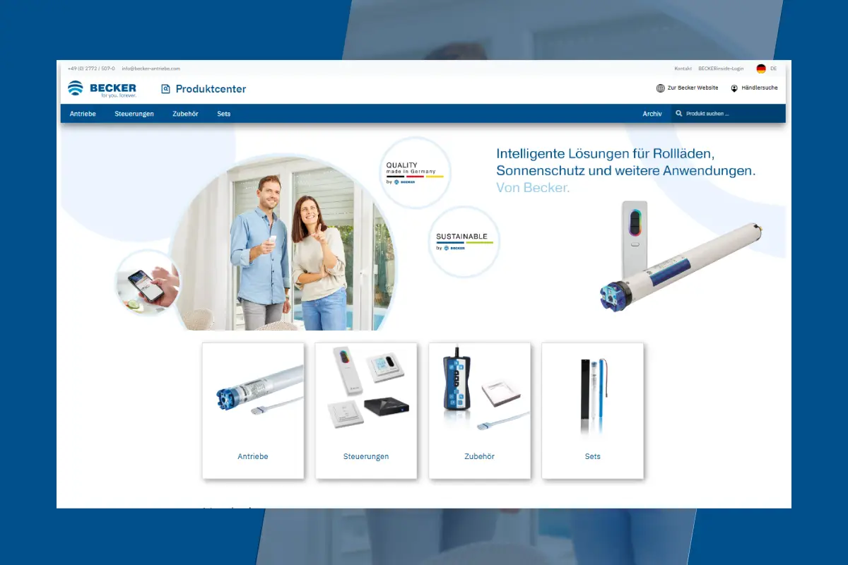 Produkt Center - Becker Antriebe