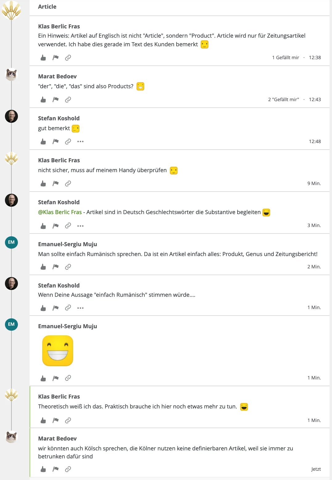 Chat Artikel Chat Artikel