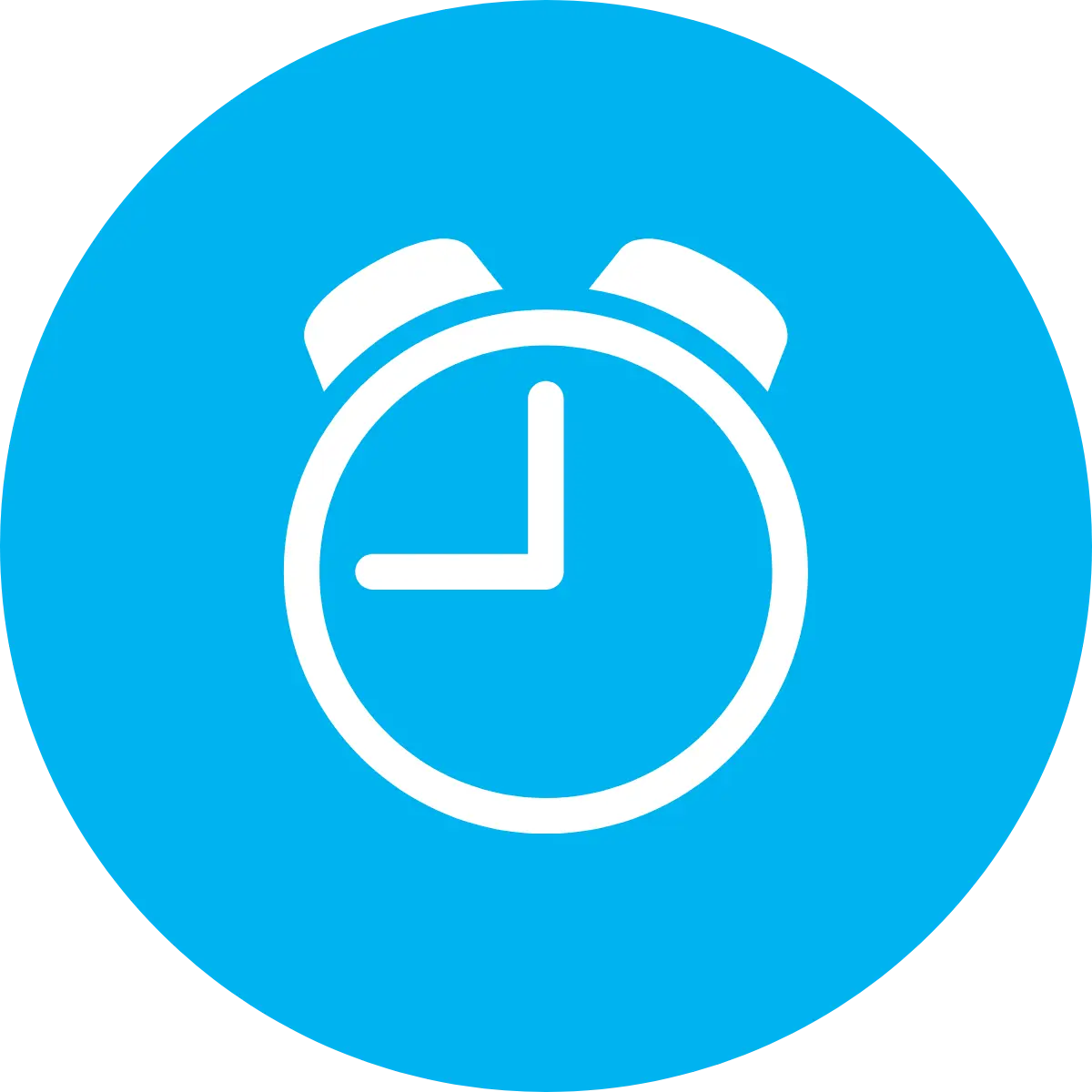 Stoppuhr-Icon für flexible Arbeitszeiten im Remote-Job