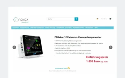 Artikel für die Arztpraxis – Onprax relaunched Onlineshop