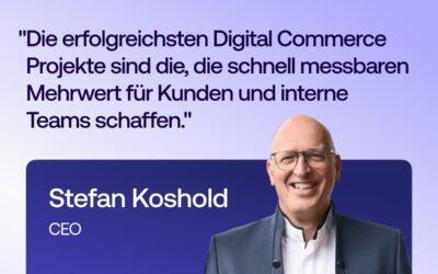 Partnerschaft Commerce und Unit M für B2B in der DACH Region