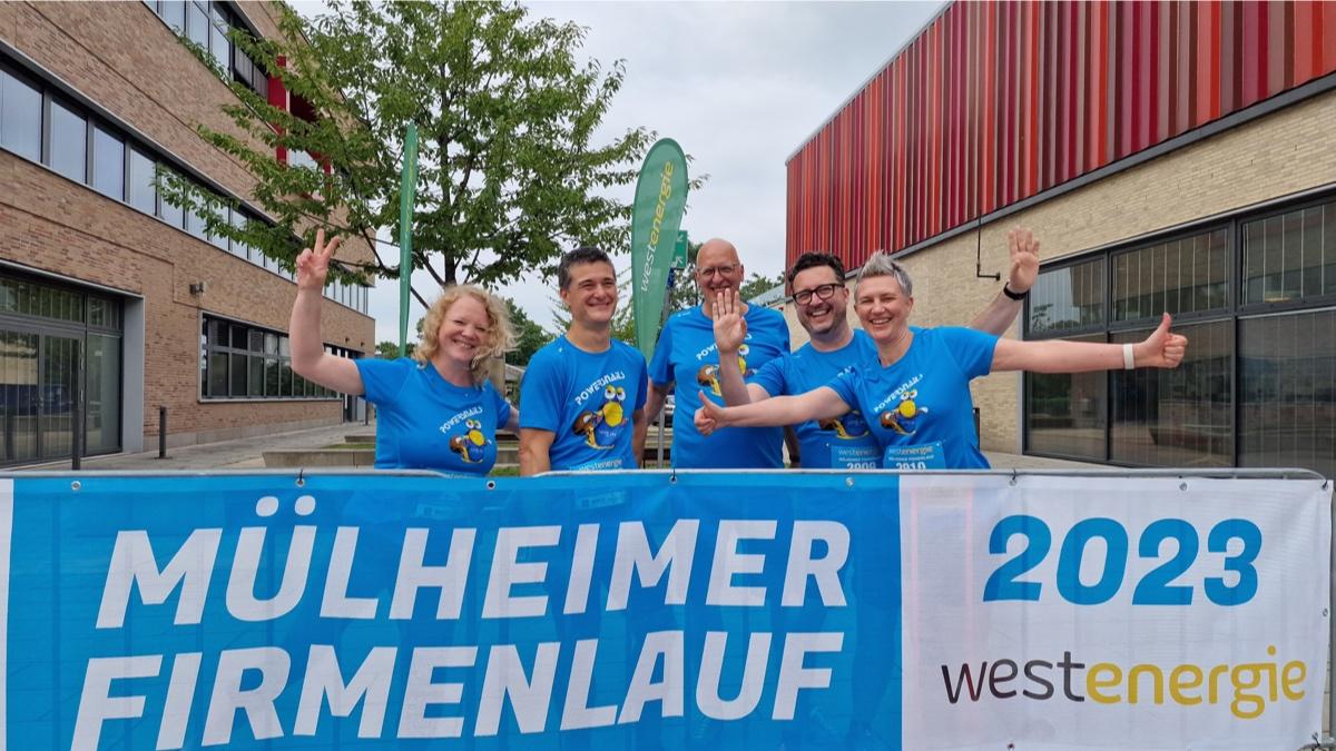 Unit M Powersnails beim Muelheimer Firmenlauf