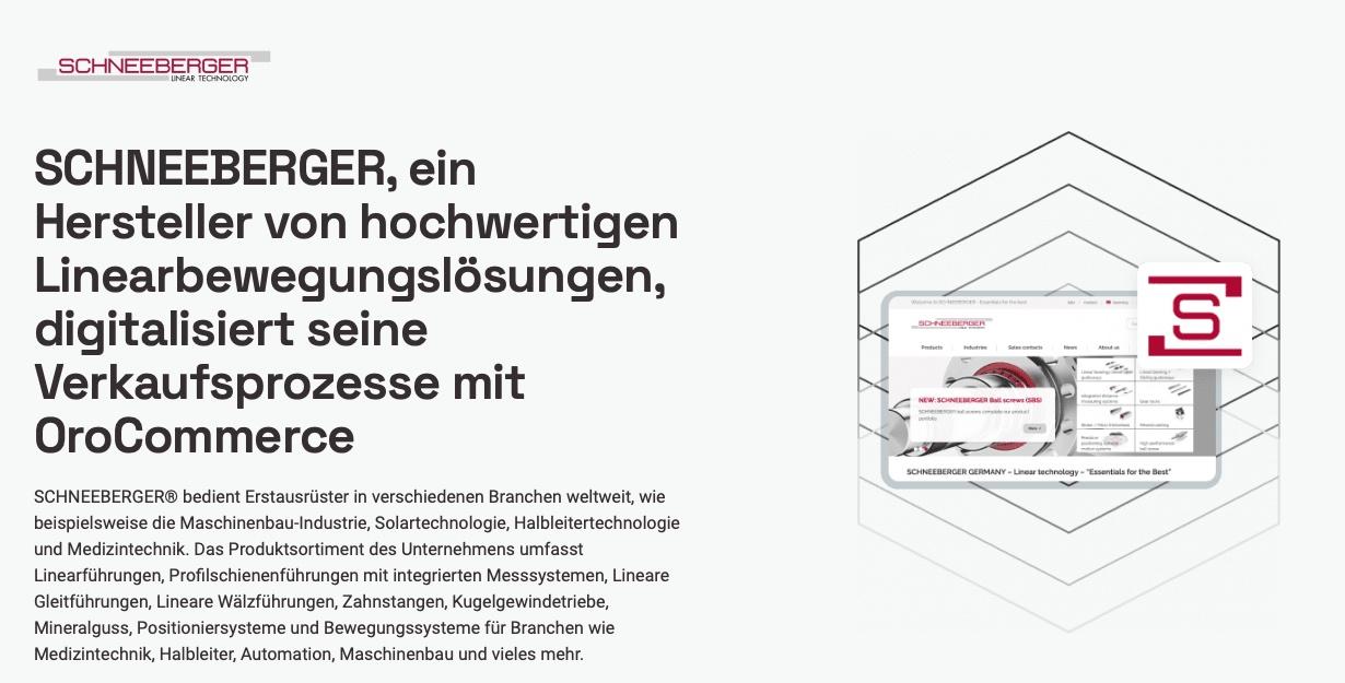 Schneeberger Success Storie