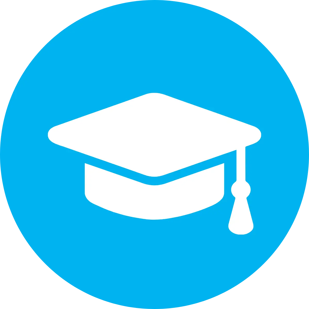 Academic-Cap-Icon für berufliche Weiterbildung und Entwicklung im Remote-Team