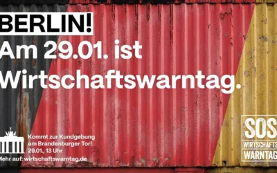 Unit M unterstützt den Wirtschaftswarntag