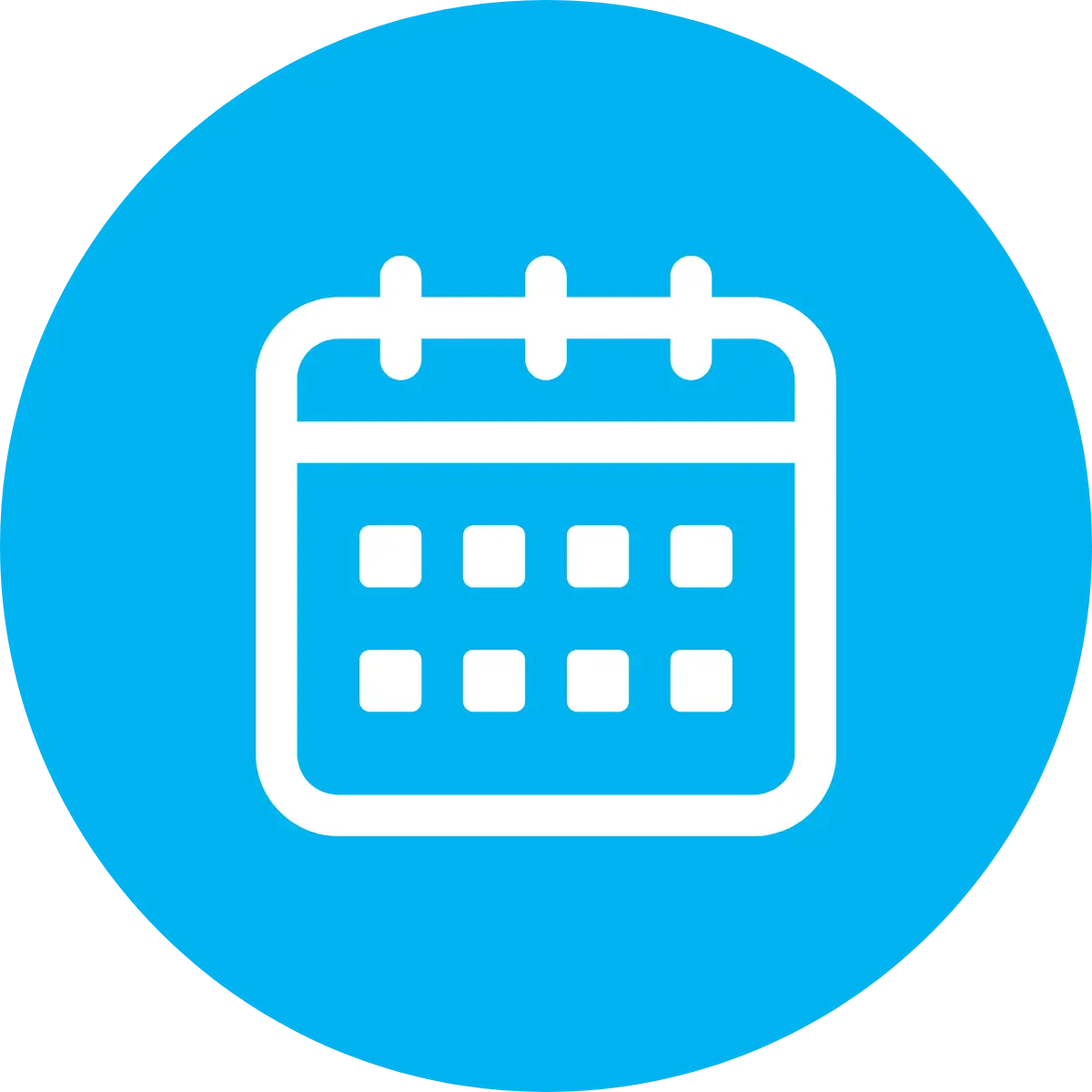 Kalender-Icon für bis zu 30 Urlaubstage pro Jahr im Remote-Job bei Unit M