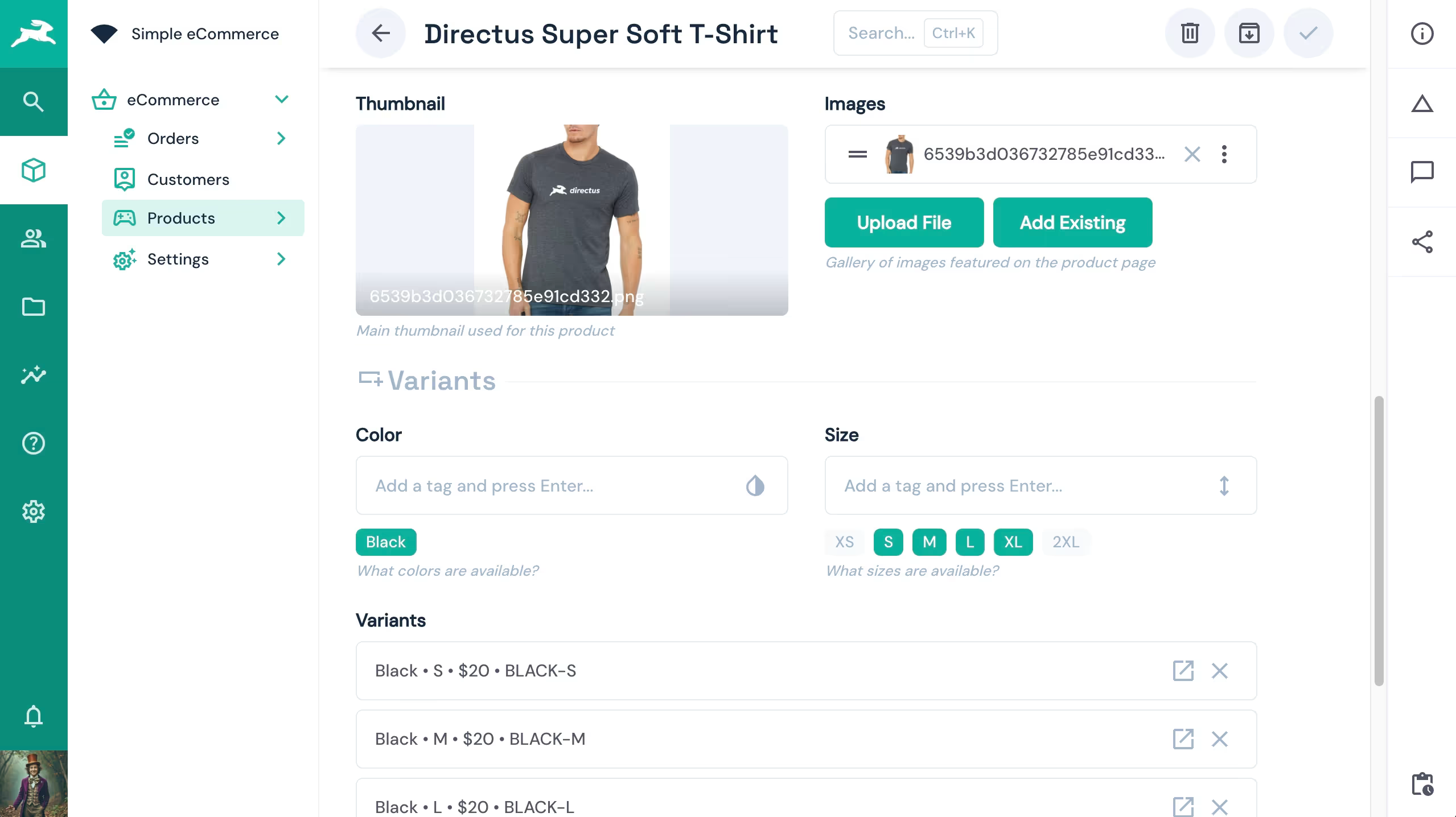 Directus Beispiel - eCommerce Directus Beispiel - eCommerce