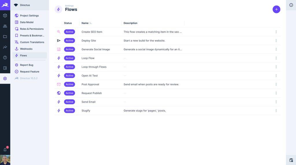 Directus – Die moderne Low-Code-Plattform für Daten, APIs und Content Directus LowCode Plattform - directus.io